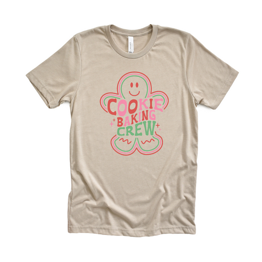 Christmas Cookie Baking Crew Tee