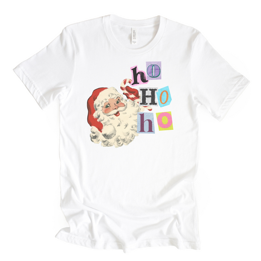 Ho Ho Ho Santa Scrapbook Tee